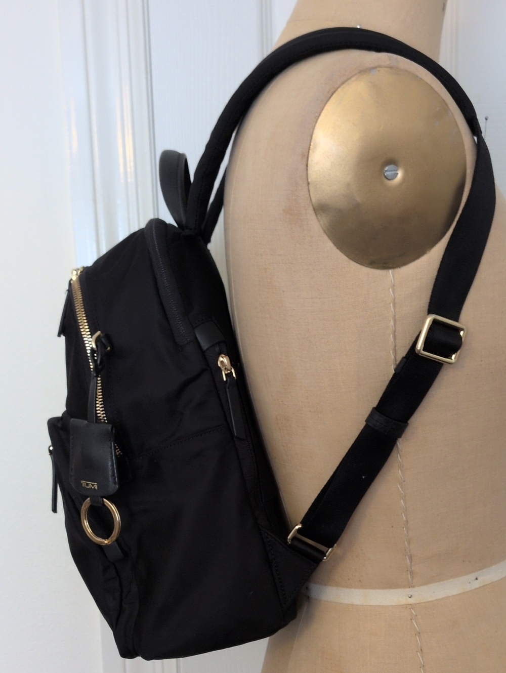 Tumi Black Nylon Dori Backpack - Picture 5 of 12